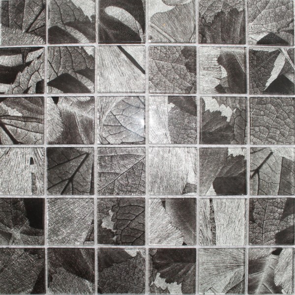 Мозаика стеклянная фольгированна PM4002 - 48*48 (300*300*4)