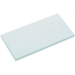 Плитка фарфоровая противоскользящая Serapool Potikare белая 12х24,5 см, без глазури