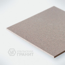 Уральский гранит, соль-перец У112, розовый (матовая, рельеф, ступени) 30х30см