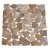 Каменная мозаика MS7030 МРАМОР розовый квадратный 