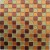 Мозаика стеклянная F18.48.55 - 23x23 (300х300х4)