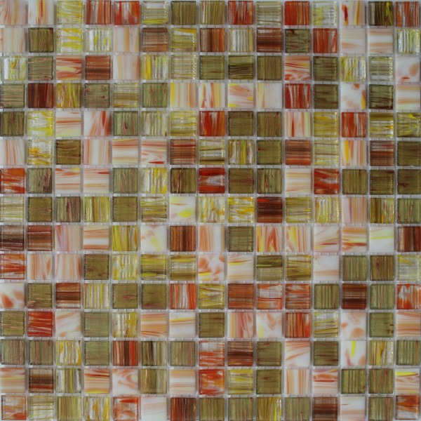 Мозаика стеклянная JS04 - 20x20 (327х327х4)