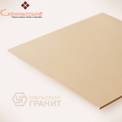 Уральский гранит, моноколор UF016R, оранжево-персиковый (матовый, ректифицированный) 60х60см