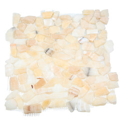 Каменная мозаика MS7012 S ОНИКС песочный треугольный