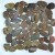 Каменная мозаика MS00-2 BCP ГАЛЬКА овал красно-коричневая матовая