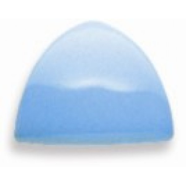 Угловой элемент уголок сгибов наружных 4х4 см, голубой