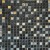 Мозаика стеклянная с камнем BXGS089 - 15x15 (300х300х8) 