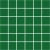 Мозаика однотонная фарфоровая 50х50 мм темно-зеленая