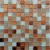 Мозаика стеклянная с камнем 011 - 23*23 (300х300х6)