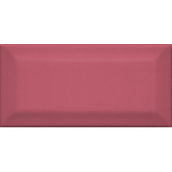 Плитка Клемансо розовый грань 7,4х15  (16056)