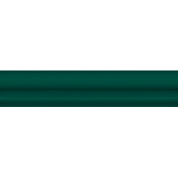 Бордюр Багет Клемансо зеленый 3х15  (BLD035)