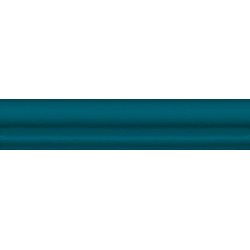 Бордюр Багет Клемансо бирюзовый 3х15  (BLD036)