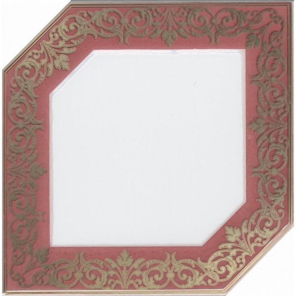 Декор Клемансо розовый 15х15  (HGD\B250\18000)