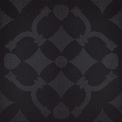 Керамогранит La Diva черный тюльпан 45х45  (K2880ET370010)