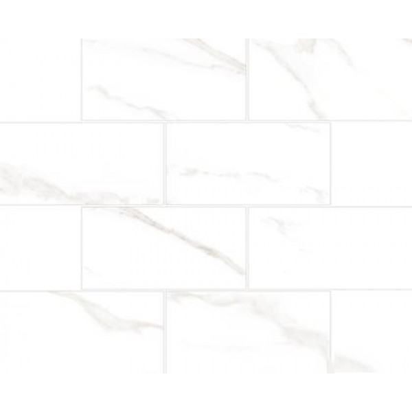Мозаика Marmori Кирпичная Кладка Калакатта Белый (7*14) 35,5х29  (K9456328LPR1VTE0)