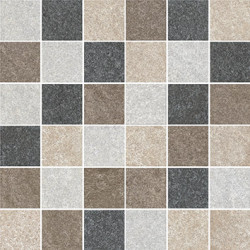 Мозаика Napoli Микс R10 7РЕК (5*5) 30х30  (K9466008R001VTE0)