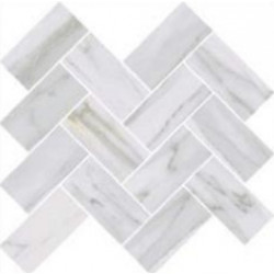 Мозаика Palissandro Шеврон Белый (5*10) 32х28  (K9456018LPR1VTE0)