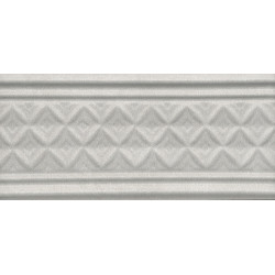 Бордюр Пикарди структура серый 6,7х15  (LAA003)