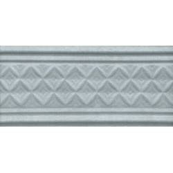 Бордюр Пикарди структура голубой 6,7х15  (LAA004)