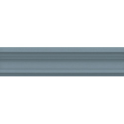 Бордюр Багет Планте лазурный темный 5х20  (BLB027)