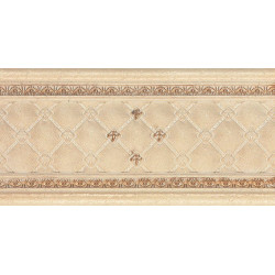 Бордюр Cenefa Capitone Crema 7,5х15