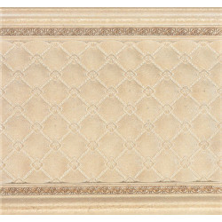 Бордюр Zocalo Capitone Crema 15х15
