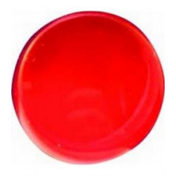 Вставка Boton Cristal Rojo 1,5
