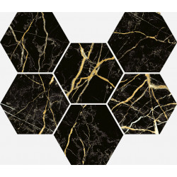 Мозаика Шарм Экстра Лоран Гексагон 25х29 пат (620110000069)