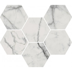 Мозаика Шарм Эво Статуарио Гексагон 25х29 (620110000046)
