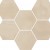 Мозаика Шарм Эво Оникс Гексагон 25х29 (620110000048)