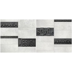 ANARCHY WHITE NAT MOSA LETTERS (-8431940211645-) 29,75x29,75 Керамогранит