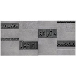 ANARCHY GREY NAT MOSAI LETTERS (-8431940215094-) 29,75x29,75 Керамогранит