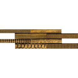 NANOEVOLUTION GOLD MOSAI S/F (-8431940190964-) 9,9x29,75 Керамогранит