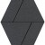 NANOTERRATEC BLACK LAP DIAMOND (-8431940267116-) 26,25x52,65 Керамогранит