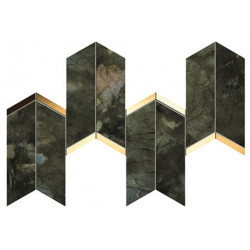 Marvel Chevron Brasil Green (9MCO) 17x41,4 Керамическая плитка