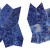 Marvel Ultramarine Leaf Lapp (AOVN) 42,3x27,2 Керамогранит