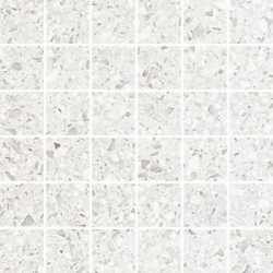 Marvel Terrazzo White Mosaico Lappato (AS7P) 30x30 Керамогранит
