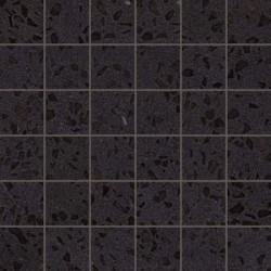 Marvel Terrazzo Black Mosaico Lappato (AS7T) 30x30 Керамогранит