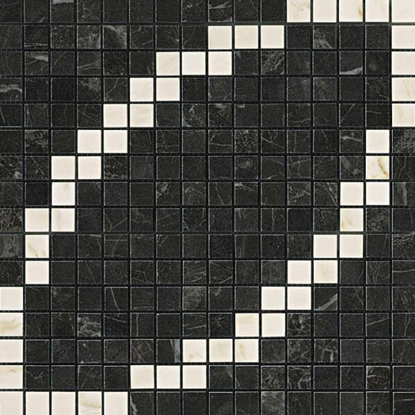 Marvel Mosaico Circle Lapp. (ADU9) 30x30 Керамогранит