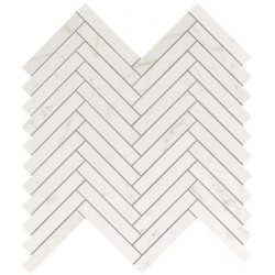 Marvel Carrara Pure Herringbone Wall (9SHC) 30,5X30 Керамическая плитка
