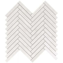 Marvel Bianco Dolomite Herringbone Wall (9SHD) 30,5X30 Керамическая плитка