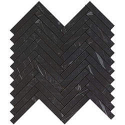Marvel Nero Marquina  Herringbone Wall (9SHN) 30,5X30 Керамическая плитка