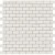 Marvel Bianco D. Mosaico Lapp. Burattato (AS31) 29,8X29,8 Керамогранит