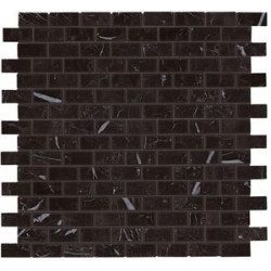 Marvel Nero M. Mosaico Lapp. Burattato (AS35) 29,8X29,8 Керамогранит