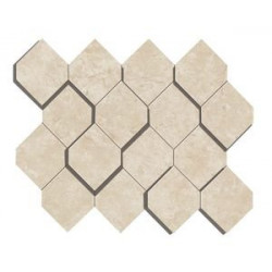 Marvel Cream Prestige Mosaico Esagono 3D (AS38) 28,2X35,3 Керамогранит