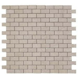 Marvel Clauzetto White Mosaico Burattato (AS4N) 29,8X29,8 Керамогранит