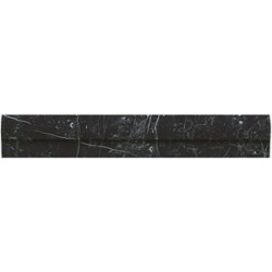 Marvel Nero Marquina  London (LSLN) 5x30,5 Керамическая плитка