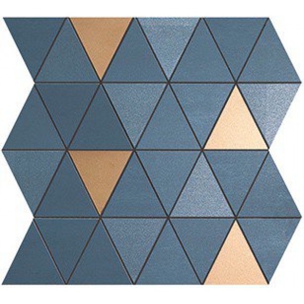 MEK Blue Mosaico Diamond Gold Wall (9MDU) 30,5x30,5 Керамическая плитка