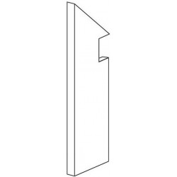 MEK Light Battiscopa Sag. Scala Dx (AMQP) 7,2x30 Керамогранит