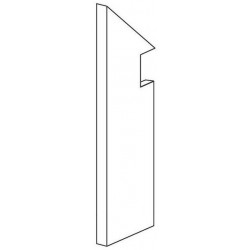 MEK Medium Battiscopa Sag. Scala Dx (AMQQ) 7,2x30 Керамогранит